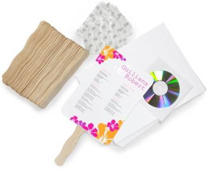 Cathy's Concepts Diy Designer Fan Program Paper Kit