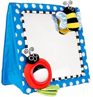 Sassy Floor Mirror, Blue