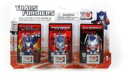 TRANSFORMERS Collectible Figurines & 3D Puzzle Collector Cards Optimus Prime