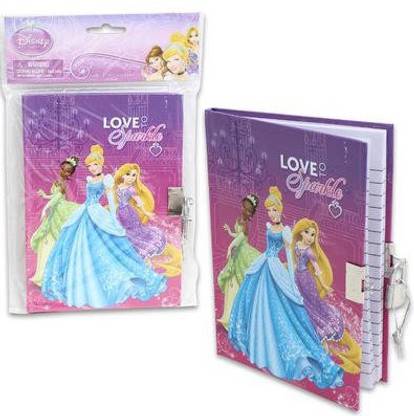 DISNEY Princess Diary With Lock (45-Sheets)