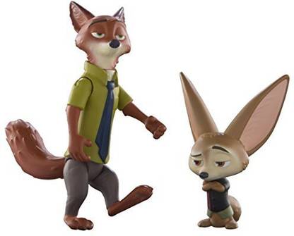 Tomy Zootopia Character Pack Nick And Finnick