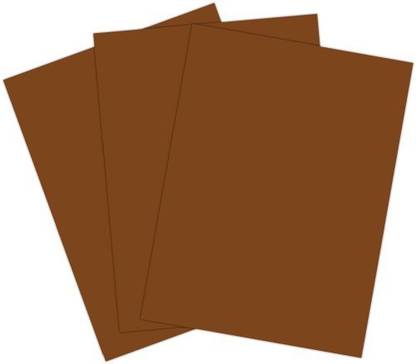 Roselle Vibrant Construction Paper, 50 Count, 9 X12 Inches, Dark Brown (Con2191250)