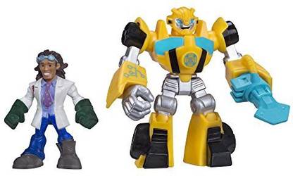PLAYSKOOL Heroes Transformers Rescue Bots Bumblebee And Doc Greene Figure Pack