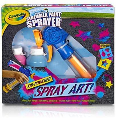 CRAYOLA Washable Sidewalk Paint Spray