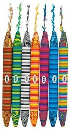Kid Made Modern Double-Pointed Crazy Crayons Coloring Drawing Multiple Shades Multi-Colored Long Lasting by