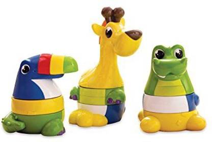 Kiddopotamus Stack The Pack Interchangeable Stacking Toy