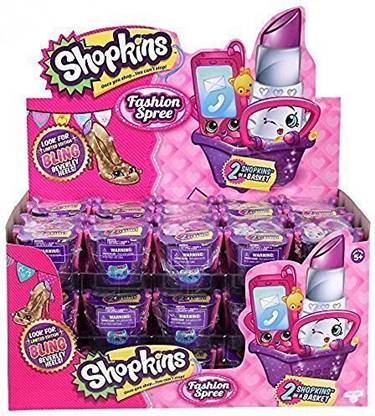 Shopkins Season 4 Fashion Spree 2-Pack Blind Baskets FULL CASE - 30 baskets