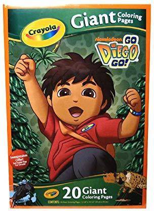 Go Diego Go Giant Coloring Pages - !