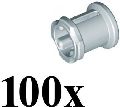 LEGO Technic New 100 Pcs Light Grey Bush Bushing Cross Axle Connector Mindstorms Nxt Ev3 Robot Robotics Motor Building Small Part Pie