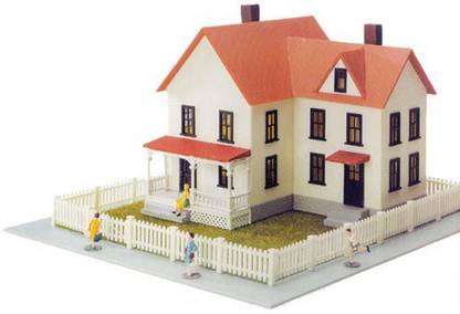 Model Power Ho Scale Building Kit - Sullivan House
