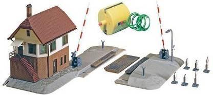 Genrc Faller 222170 Grade X-Ing W/Tower & Mtr N Scale Building Kit
