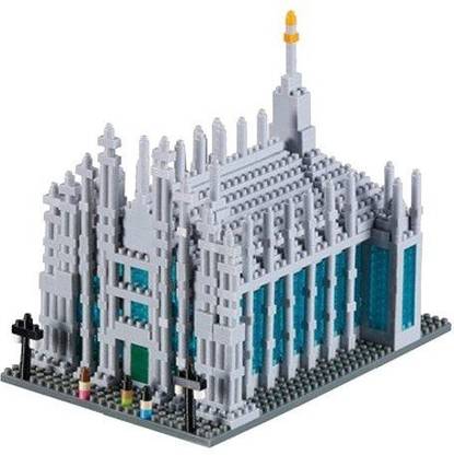 Brixies Duomo Di Milano 3D-Motif Building Blocks (Multi-Colour) By