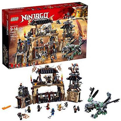 LEGO Ninjago Masters Of Spinjitzu: Dragon Pit 70655 Building Kit (1660 Piece)