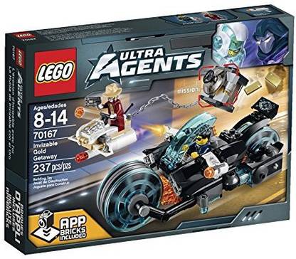 LEGO Ultra Agents Invizable Gold Getaway Toy