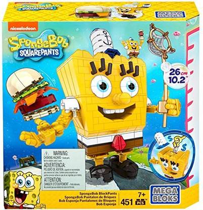 Mega Bloks Spongebob Squarepants Block Construction Set