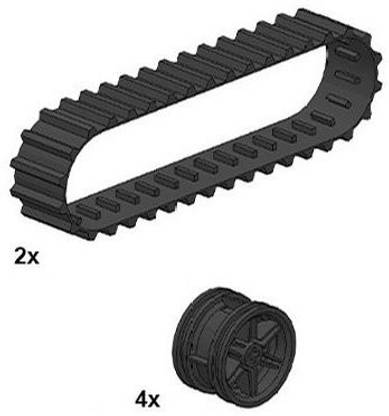 LEGO Technic Tracks And Wheels Pack