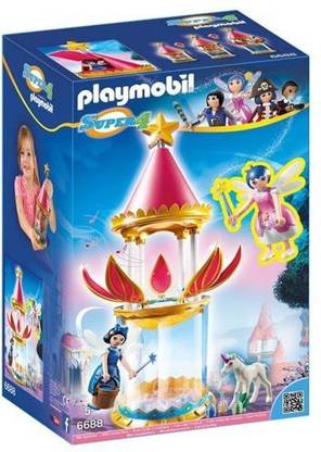 Playmobil Super 4 Musical Flower Tower With Twinkle Building Kit