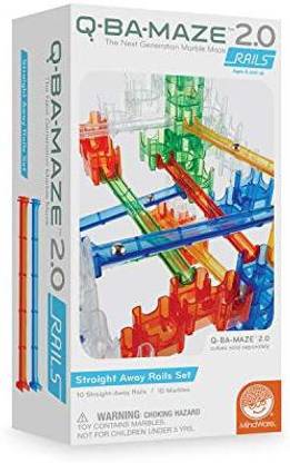 Mindware Q-Ba-Maze 2.0: Straight-Away Rails Add-On Set