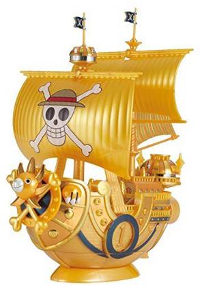 Bandai Hobby Grand Ship Collection Thousand-Sunny Commemorative Color Ver. "One Piece Film Gold" Building Kit
