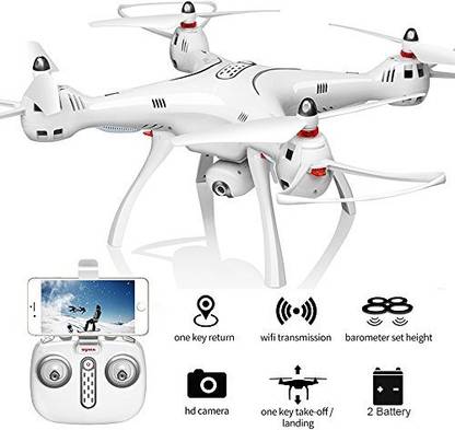 Genrc Xfuny Syma X8Pro Fpv Rc Quadcopter With 720P Camera Live Video 2.4Ghz 6-Axis Gyro Drone With Wifi Hd Camera, Gps Return Home, Al