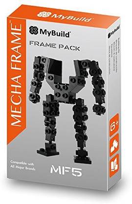 MyBuild Mecha Frame Mf5 Unique Building Toy Base Kit Extend Your Own Creations Compatible With All Major Brands