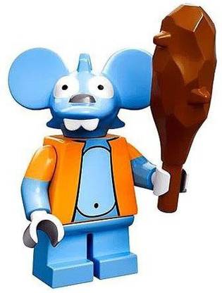 The Simpsons Lego 71005 The Simpson Series Itchy Simpson Character Minifigures