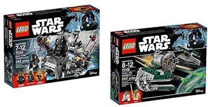 LEGO Star Wars Darth Vader Transformation And Yoda Jedi Starfighter Bundle
