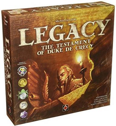 Portal Games Legacy Testament Of Duke De Crecy Board Game