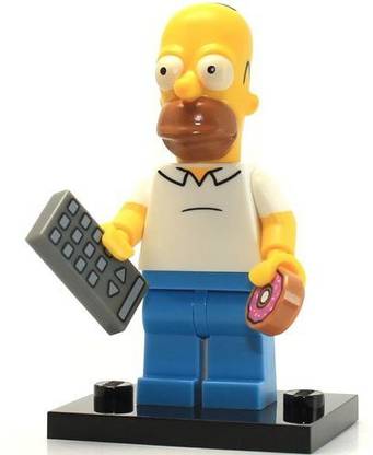 LEGO 71005 The Simpson Series Homer Simpson Character Minifigures