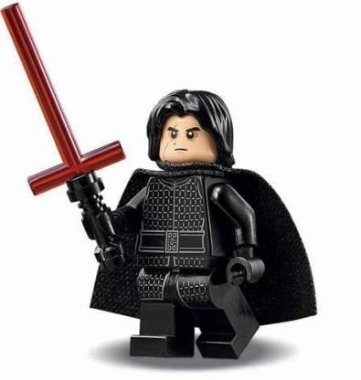 LEGO Kylo Ren Minifigure W/Scar On Face : Star Wars The Last Jedi Episode Viii