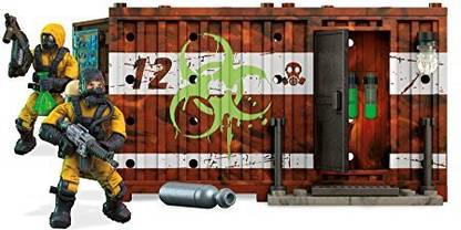 Mega Construx Call Of Duty Hazmat Lab Armory Dom Building Set