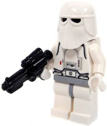 LEGO Star Wars Loose Mini Figure Snowtrooper With Brickarms E-11 Blaster