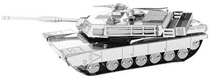 Fascinations Metal Earth M1 Abrams Tank 3D Metal Model Kit