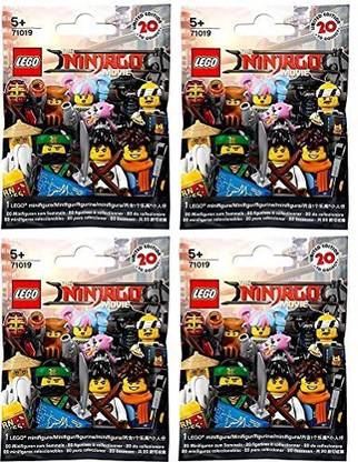 LEGO The Ninjago Movie Minifigures - Random Pack Of 4 (71019)