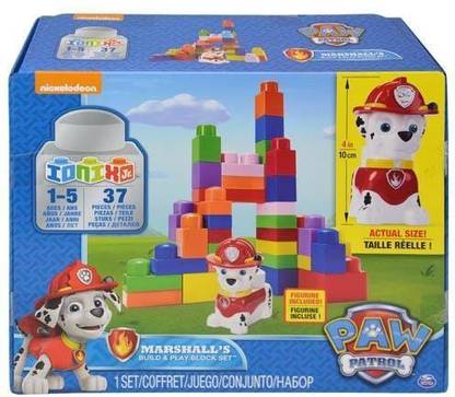 PAW PATROL Marshall'S Build And Play Block Set