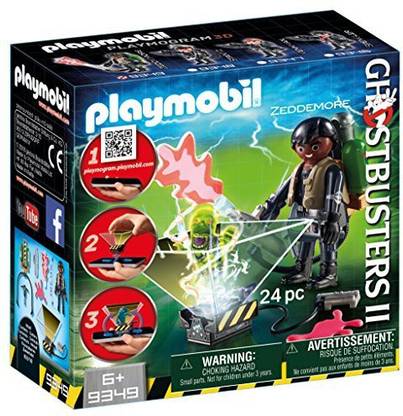 Playmobil Ghostbusters Ii Winston Zeddemore Playmogram 3D Figure