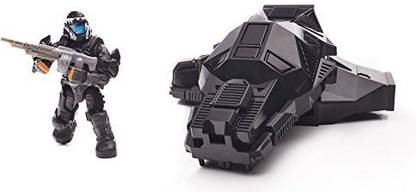 Mega Bloks Halo Drop Pod Metallic Stealth Odst Toy Figure