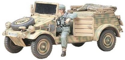 Tamiya Models Kubelwagen Type 82 Model Kit (1/35 Scale)