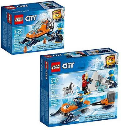 LEGO City Arctic City Arctic Expedition Building Kit (120 Piece), Multicolor