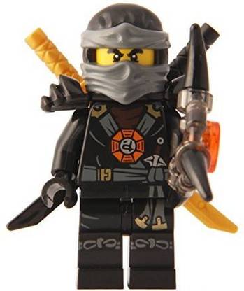 LEGO Ninjago: Minifigure - Cole Deepstone Minifig With Armor And Aeroblade