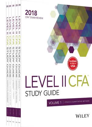 Wiley Study Guide for 2018 Level II CFA Exam: Complete Set of Vol I - Vol V