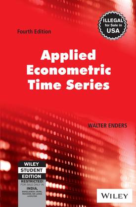 Applied Econometric Time Series Fourth Edition
