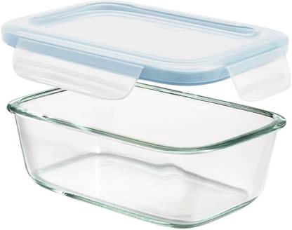 LIFEMUSIC Glass, Plastic Pickle Container & Salt Pepper Container  - 880 ml