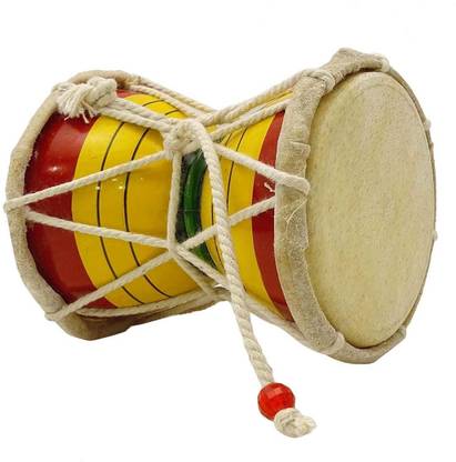 SG MUSICAL Damru/Damroo Standard Natural Damaru