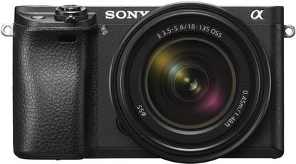 SONY Alpha 6300M Mirrorless Camera Body with 18 - 135 mm Zoom Lens