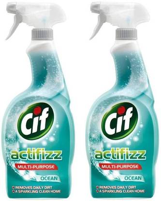 Cif Actifizz Multi Purpose Cleaner Ocean 700ml Pack Of 2 Kitchen Cleaner