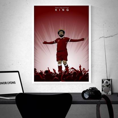 Cool, Trendy, Quirky Posters "Egypt king design", Rolled Posters Frame not Included (12 x 18 IN) (Multicolored PST7408) Fine Art Print