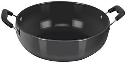 APEX Hard Anodised-3mm-12 (With S.S Lid) Kadhai 22 cm diameter 2 L capacity