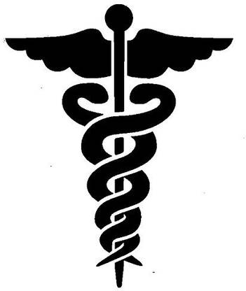 Genrc Caduceus - Medical Doctor Nurse Wax Seal Stamp