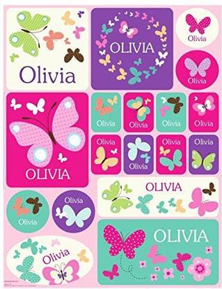 I See Me Personalized Custom Name Stickers Name Label Name Decal Back to School Name Labels